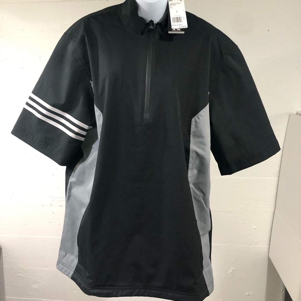 Adidas Climapro Golf 1/4 Ztp Shirt black